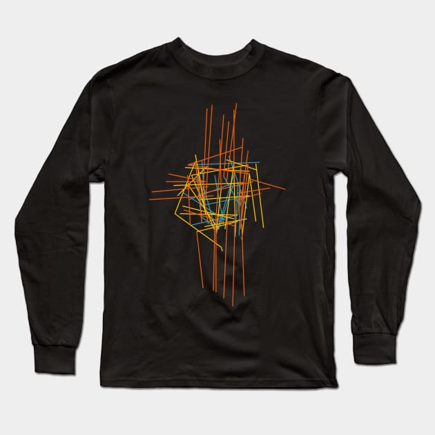 abstract Long Sleeve T-Shirt by Nikokosmos